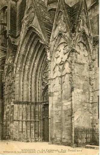 Soissons - La Cathédrale, Petit Portail nord_0