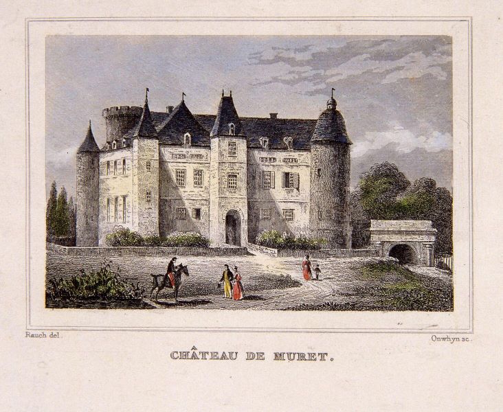 Château de Muret, Charles Rauch, 19e siècle