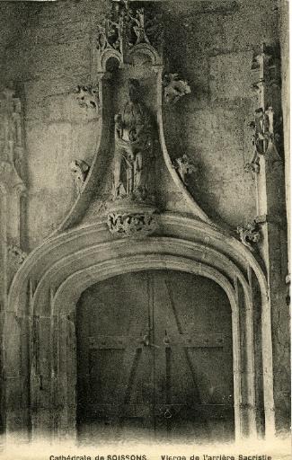 Cathédrale de Soissons - Vierge de l'arrière Sacristie_0