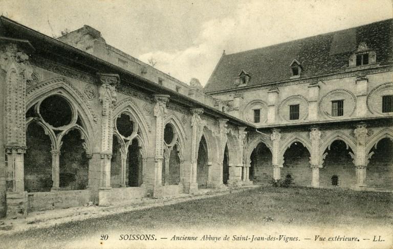 Soissons - Ancienne Abbaye Saint-Jean-des-Vignes - Vue extérieure_0