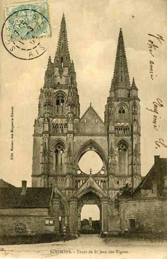 Soissons - Tours de Saint-Jean-des-Vignes_0