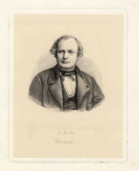 Portrait d'Adolphe Watelet, Adolphe Varin, 1881-1882