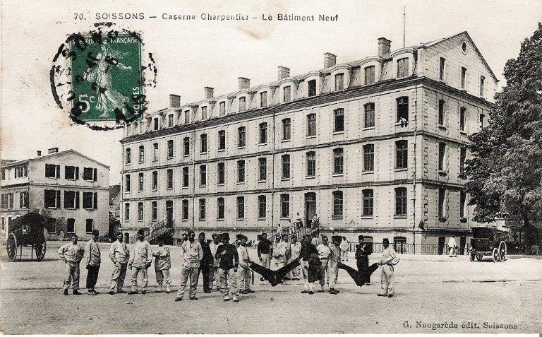 Soissons - Caserne Charpentier - Le Bâtiment Neuf_0