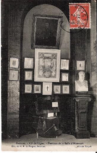 Soissons - 67e de Ligne - Panneau de la Salle d'Honneur_0