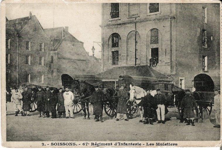 Soissons - 67e Régiment d'Infanterie - Les Muletiers_0