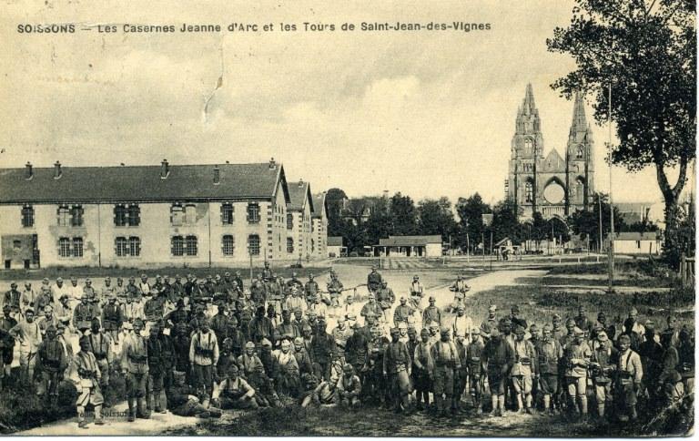 Soissons - Les Casernes Jeanne d'Arc et les Tours de Saint-Jean-des-Vignes_0