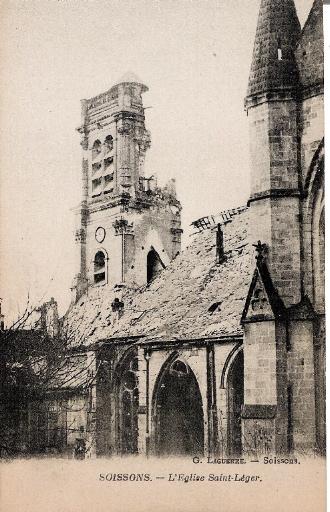 Soissons - L'église Saint-Léger_0