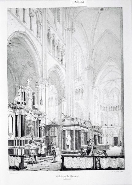 Cathédrale de Soissons, Thierry frères, 19e siècle