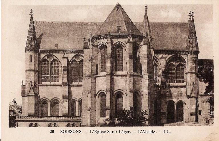 Soissons - L'église Saint-Léger - L'Abside_0