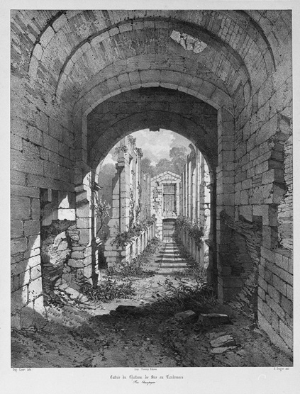 Entrée du château de Fère-en-Tardenois, Emile Sagot, 19e siècle