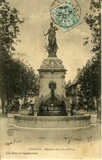 Soissons - Fontaine de la Grand'Place_0