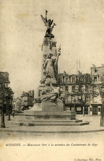 Soissons - Monument élevé à la mémoire des Combattants de 1870_0