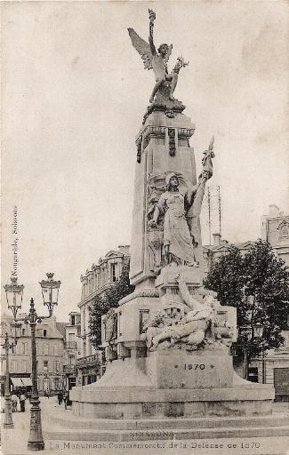 Soissons - Monument Commémoratif de la Défense de 1870_0