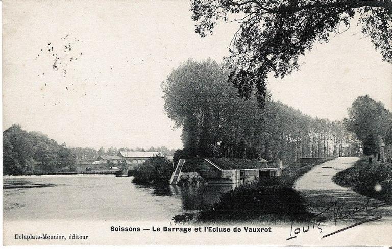 Soissons - Le Barrage et l'Ecluse de Vauxrot_0
