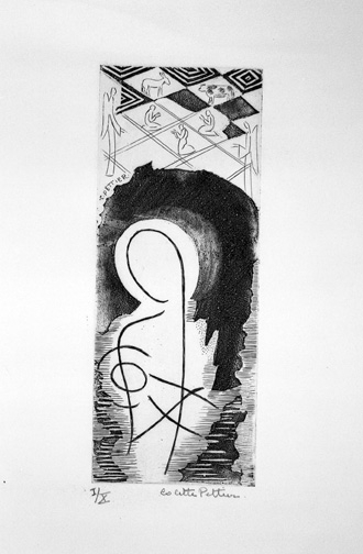 Nativité, Colette Pettier, 1956