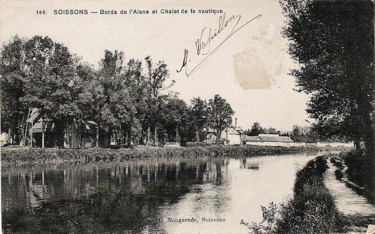 Soissons - Bords de l'Aisne et Chalet de la nautique_0