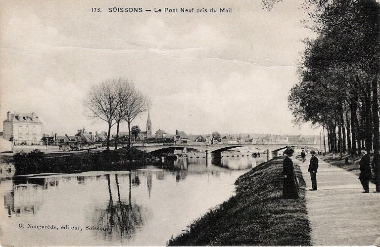 Soissons - Le Pont Neuf pris du Mail_0