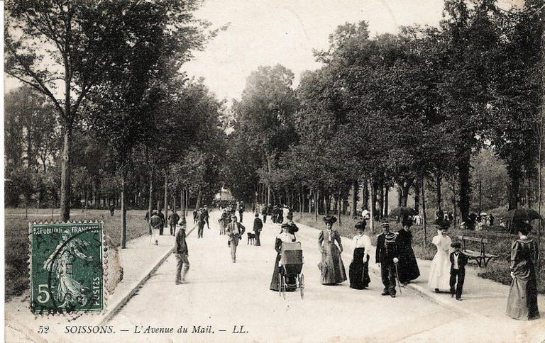 Soissons - L'avenue du Mail_0