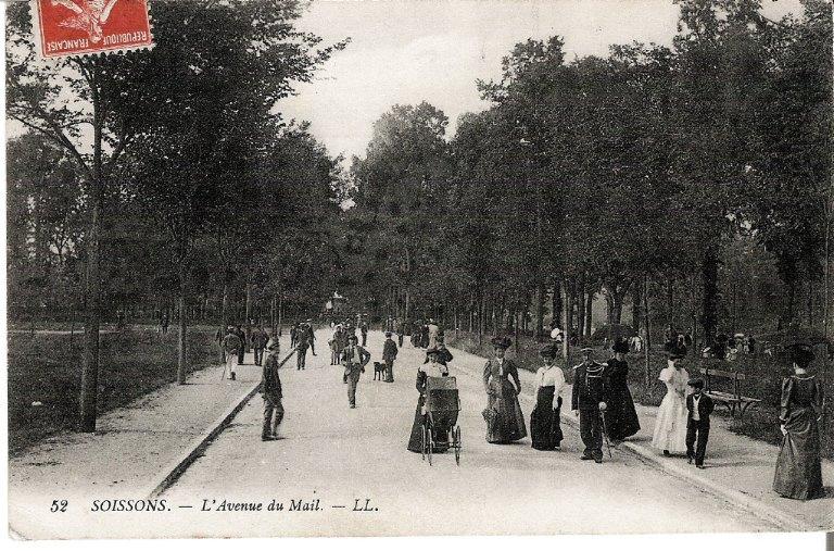 Soissons - L'avenue du Mail_0