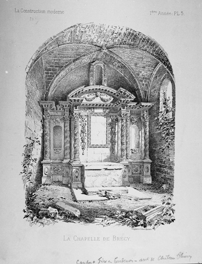Chapelle de Brécy, Henri Toussaint, 2e moitié 19e siècle