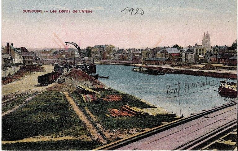 Soissons - Les Bords de l'Aisne - 1920_0