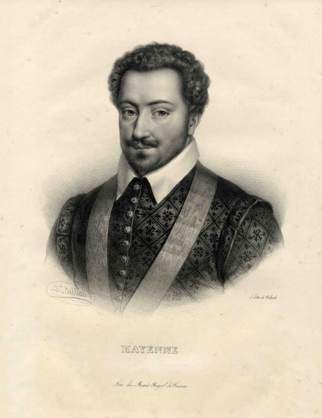 Portrait de Charles de Lorraine, duc de Mayenne, François-Séraphin Delpech, 1ère moitié 19e siècle