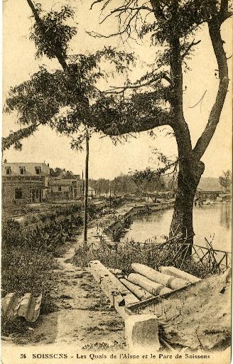 Soissons - Les Quais de l'Aisne et le Parc de Soissons_0