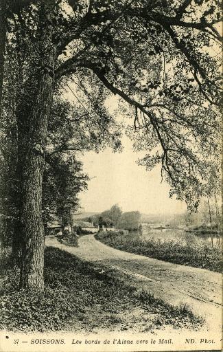 Soissons - Les bords de l'Aisne vers le Mail_0