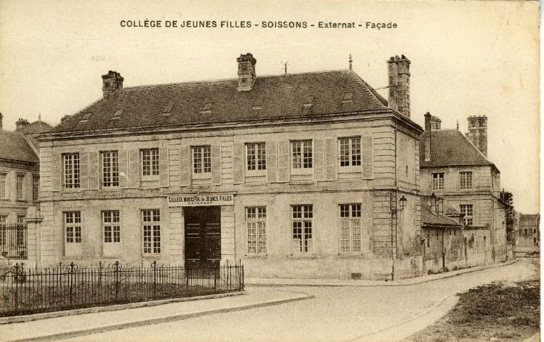 Soissons - Collège de jeunes filles - Externat - Façade_0