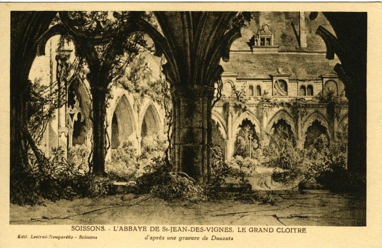 Abbaye de Saint-Jean-des-Vignes, le Grand Cloître_0