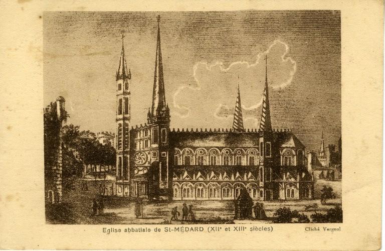 Soissons - Eglise abbatiale de Saint-Médard (XIIe et XIIIe siècle)_0