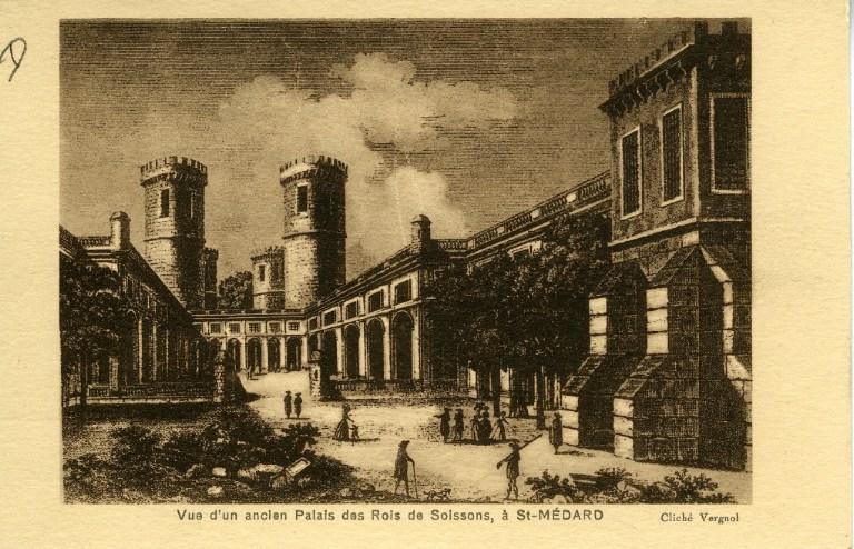 Soissons - Vue d'un ancien Palais des Rois de Soissons, à Saint-Médard_0