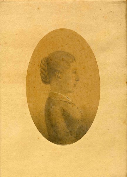 Portrait de Marie Carlier Gallet, Léopold Baraquin, 19e siècle