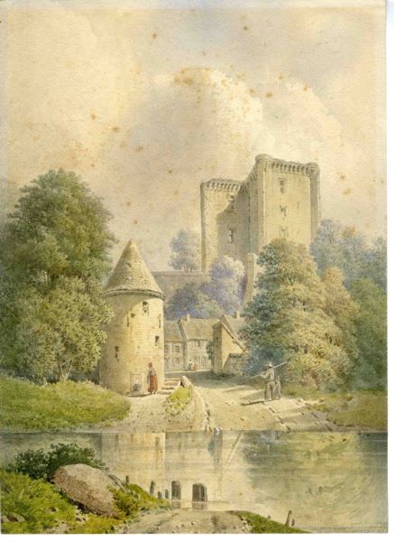 La Ferté-Milon : château et maisons, Léopold Baraquin, 19e siècle