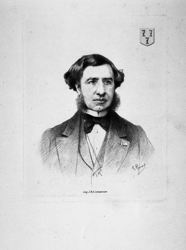 Portrait d’Eugène Mennechet, Rodolphe Piguet, 2è moitié 19e siècle