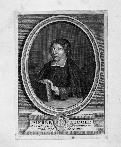 Portrait de Pierre Nicole, Elisabeth Sophie Cheron, 1ere moitié 18e siècle