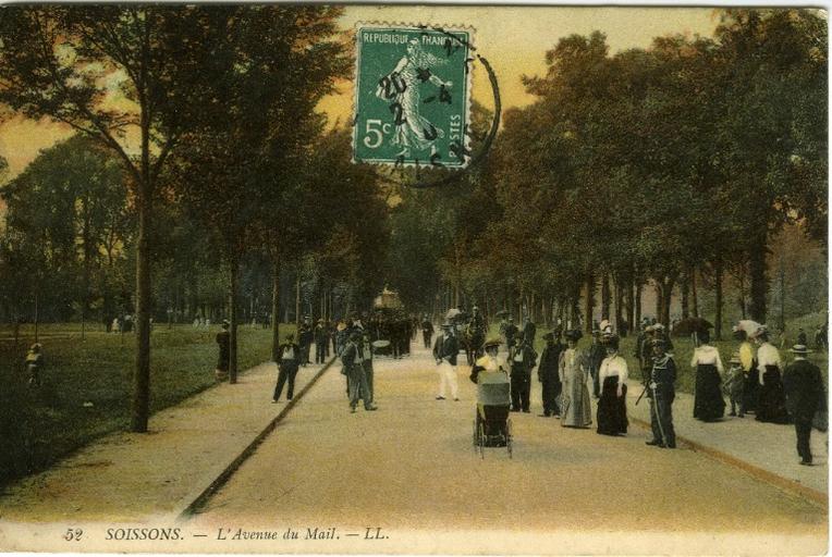 Soissons - L'avenue du Mail_0