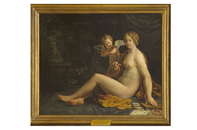 Vénus et l’Amour, Jacques Antoine Vallin, 18e siècle