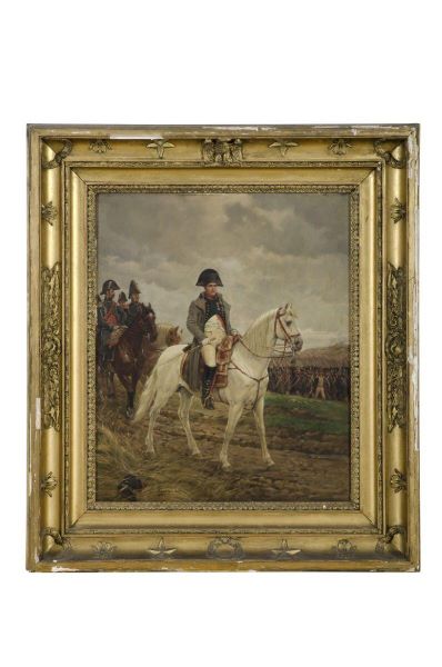 Napoléon sur son cheval, Charles Louis Kratke, 1895