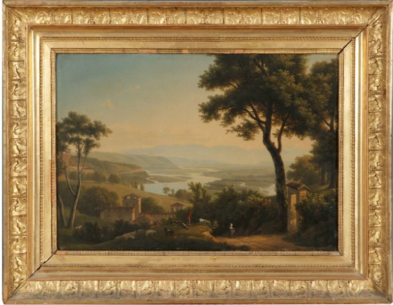 Vue de la Cava, royaume de Naples_1