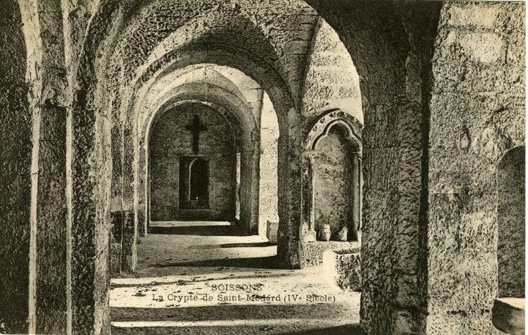 Soissons - La crypte de Saint-Médard (IVe siècle)_0