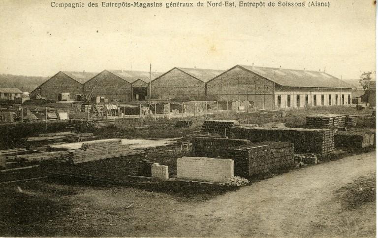 Compagnies des entrepôts - Magasins généraux du Nord-est, Entrepôt de Soissons_0