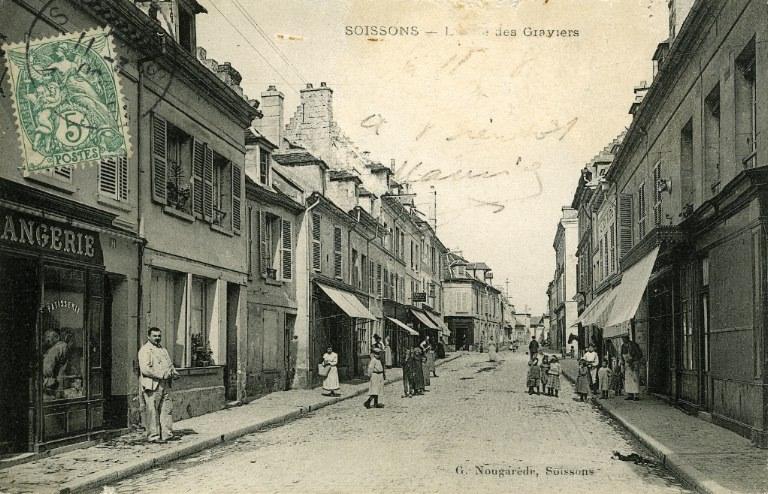 Soissons - La Rue des Graviers_0