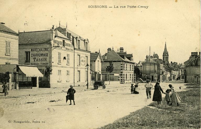 Soissons - La rue Porte-Crouy_0