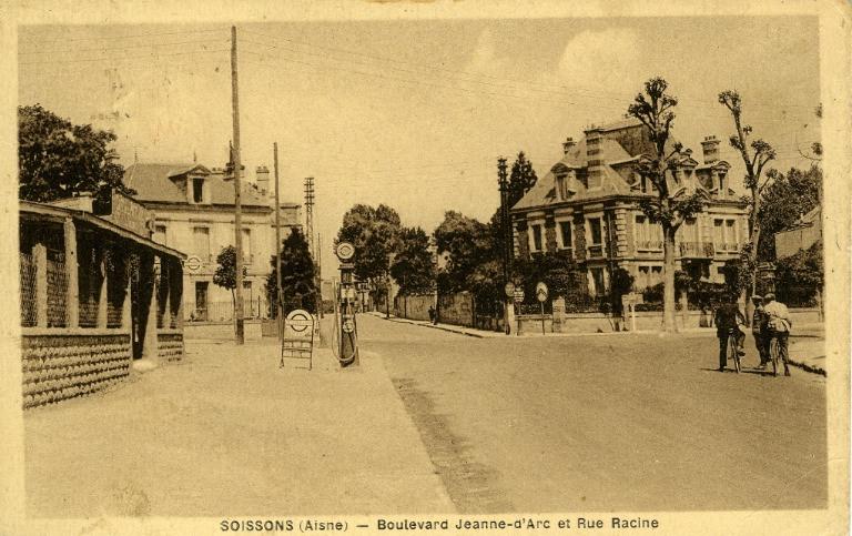 Soissons - Boulevard Jeanne d'Arc et rue Racine_0