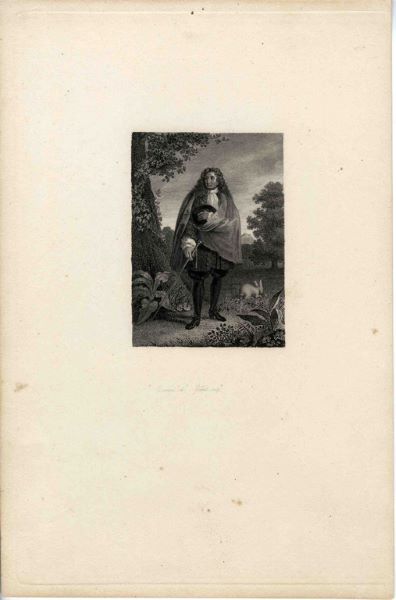 Portrait de Jean de La Fontaine, Alexandre-Joseph Desenne, 1er quart 19e siècle
