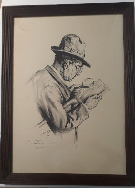 L'Amateur d'estampes, Lucien (1880-1947) Hector Jonas, 1927