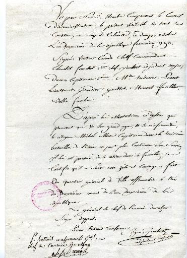 Rapport médical du capitaine Murs de la Garde Nationale de l'Isère_2