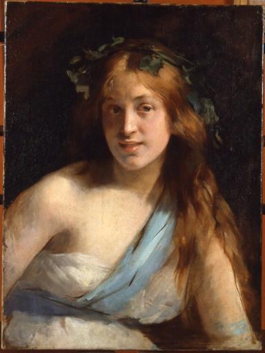 La blonde couronnée, Marie Nicolas, 4e quart 19e siècle
