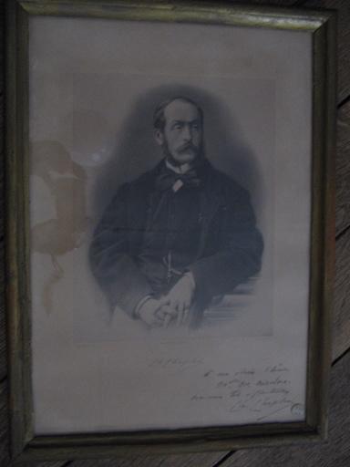 portrait de Charles Chaplin, Auguste Charles Lemoine, 3e quart 19e siècle
